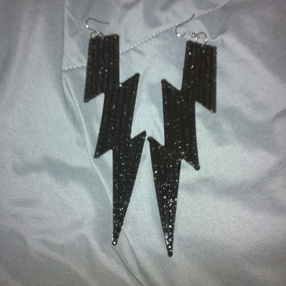 lightening bolt earrings