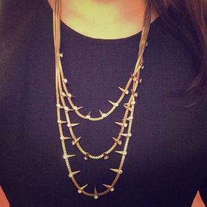 Amazing spike necklace