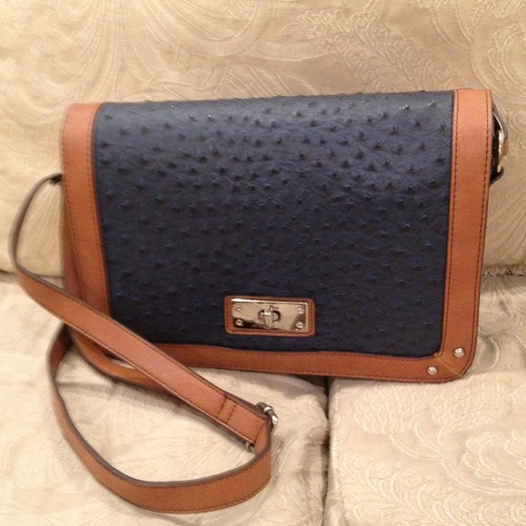 "SOLD" Navy Blue Handbag