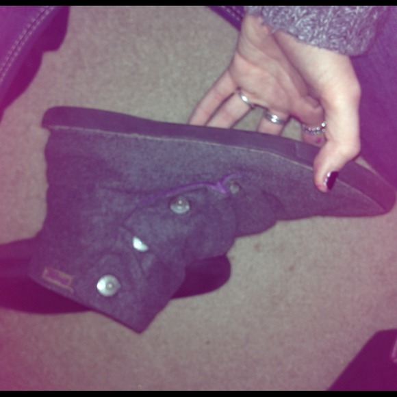 Dark grey Blowfish shoes