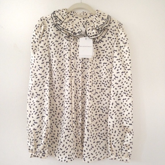 🌺spring sale🌺Balenciaga Silk blouse - Picture 4 of 4