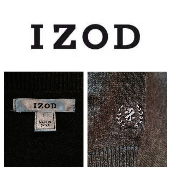 Izod Women's Argyle V-Neck Sweater - Picture 4 of 4