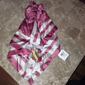 Coach 100% silk scarf
