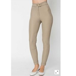 American Apparel Taupe Riding Pant