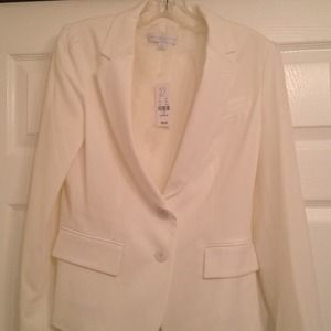 New York&Co cream blazer NEW WITH TAGS
