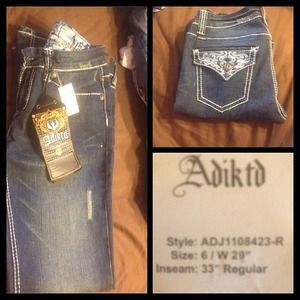 Adiktd Jeans brand-new with tags size 6 / W 29