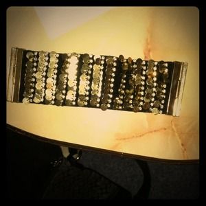 ❗️Gold plated bracelet cuffling