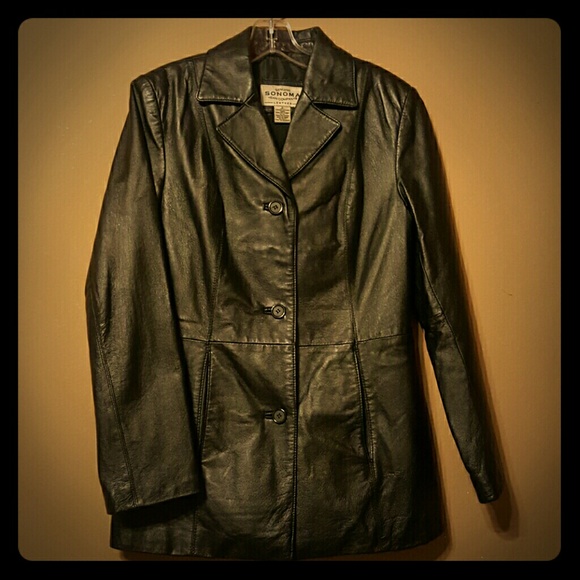 Leather jacket