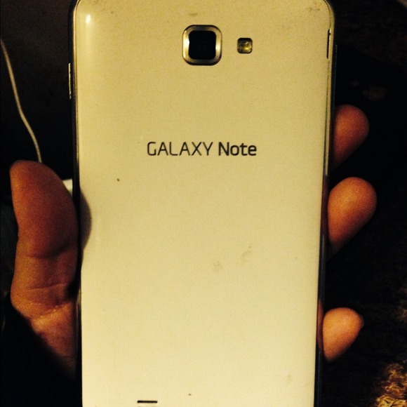 🚫🚫🚫 SOLD 🚫🚫🚫White Samsung Galaxy Note