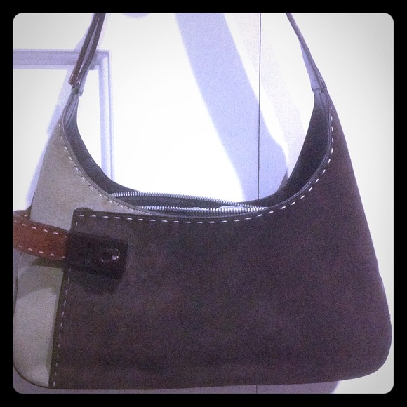 Beautiful suede Ferragamo like new!