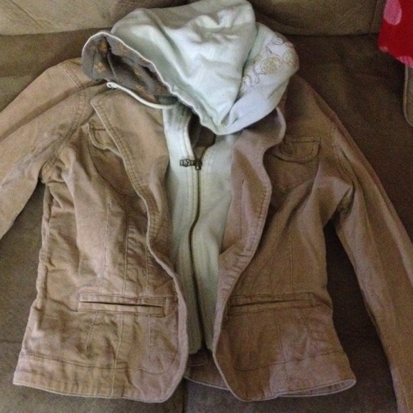 Corduroy tan jacket