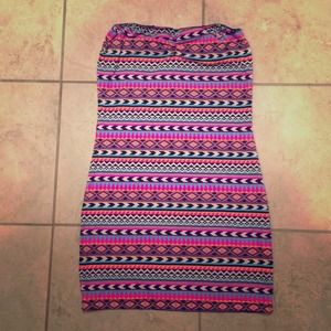 Tribal print dress