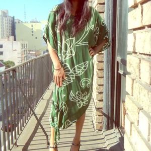 Trade ♻️ BOHO Hippie Ethnic Poncho Dress