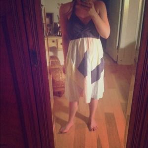 Patchwork Anthropologie Halter Dress