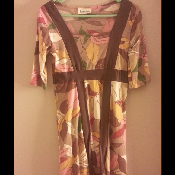 Kimono dress for Fall