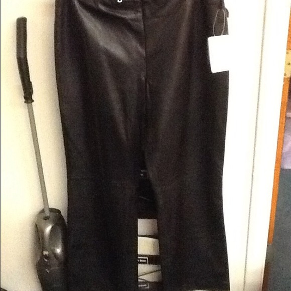*Leather pants*
