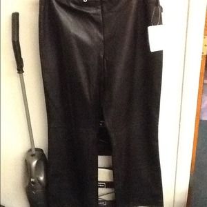 *Leather pants*