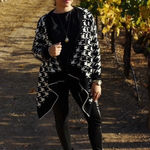 Houndstooth Sweater.