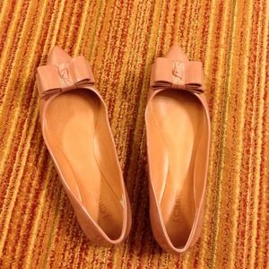 J. Crew Emery Patent Bow Flats 7.5