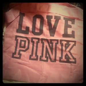 New Victoria's secret pink messenger nylon bag