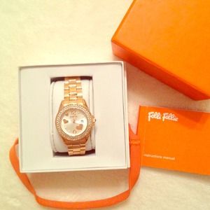 Follies follie heart clock hand watch ❤️