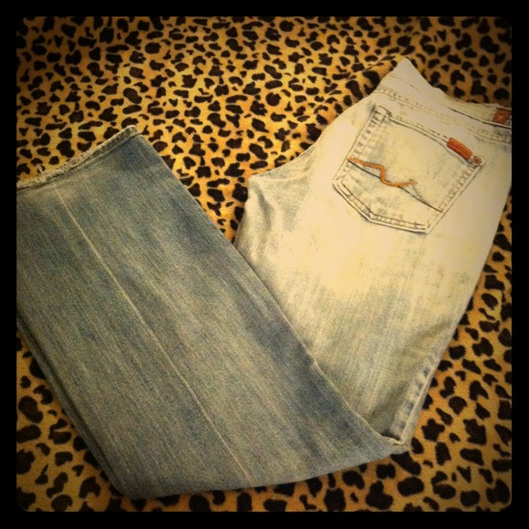 Authentic 7 for all mankind bootcut jeans