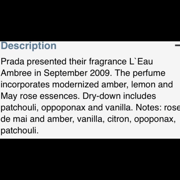 💥💥💥💥Sold💥💥💥️PRADA perfume - Picture 4 of 4