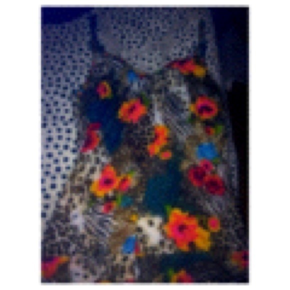 Flower tank top