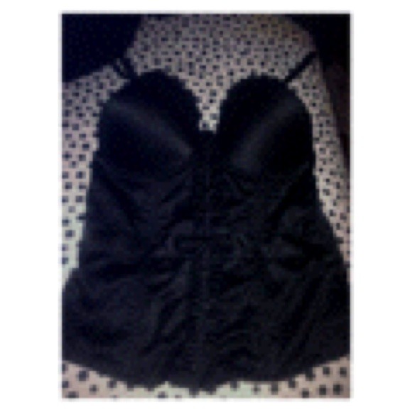 Black cute corset