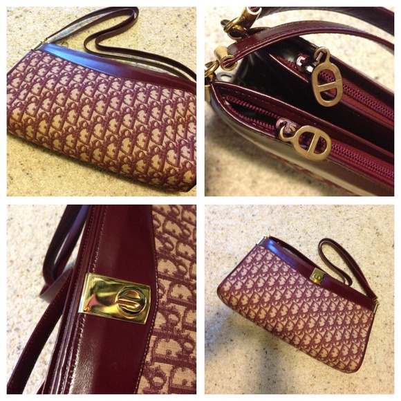🚫GIFTED🚫AUTHETIC VINTAGE Christian Dior purse - Picture 2 of 4