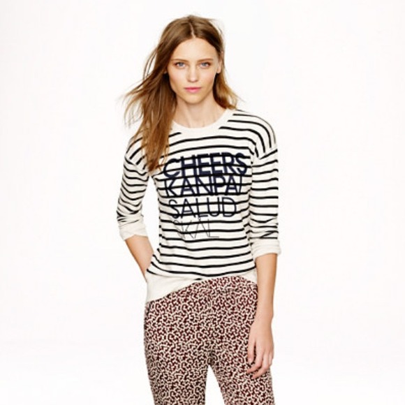 SOLD J Crew Vintage Sweatshirt in Cheers new