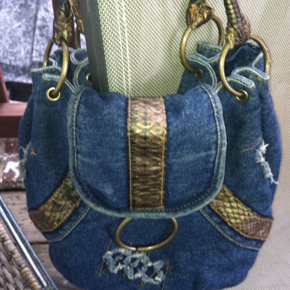 BLUE JEAN BAG