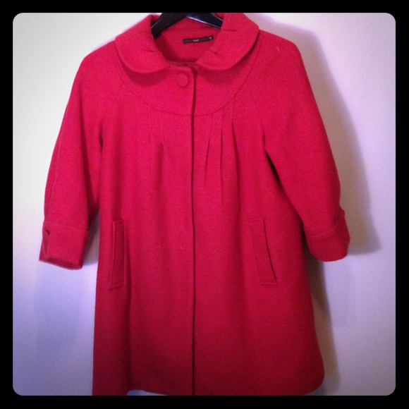 Hazel vintage 3/4 sleeve coat, size M