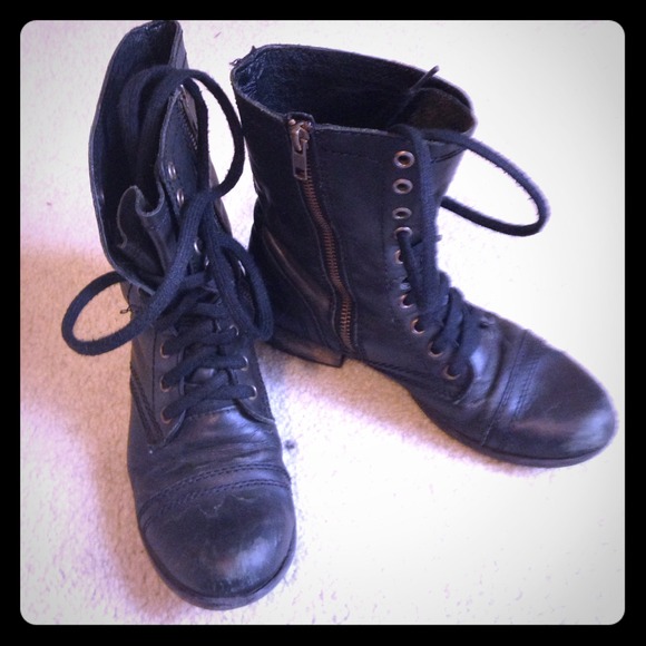 Steve Madden Combat Boots