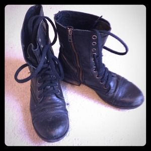 Steve Madden Combat Boots