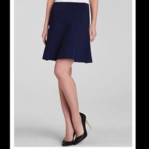 BCBG Max Azira pleated A-line skirt, size 6