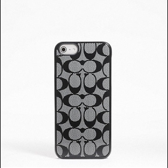 Authentic Coach iPhone 5 Case