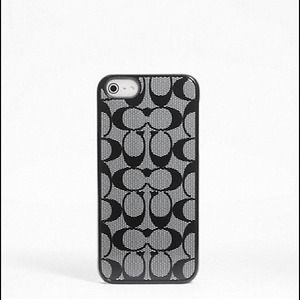 Authentic Coach iPhone 5 Case
