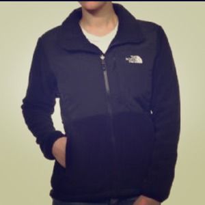 Black Denali Northface, Like new.