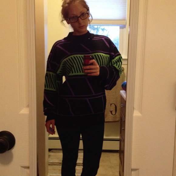 Awesome vintage oversized sweater - Picture 4 of 4