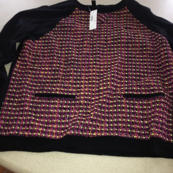 J. Crew Sweaters - Casual Friday HP👍🎀💜❤💗 NWT J Crew t top  HP 2x
