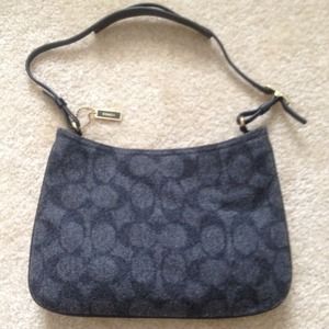 Coach Flannel Monogrammed Bag