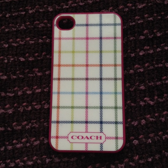 🎈REDUCED🎈🔸COACH🔸iPhone 4/4S case