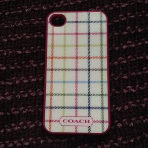 🎈REDUCED🎈🔸COACH🔸iPhone 4/4S case