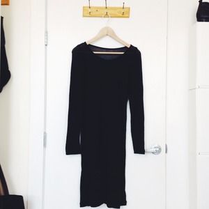 American Apparel Knit Dress Black Size M/L