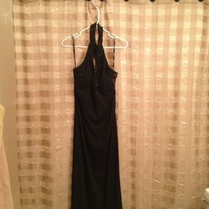 Black formal Sequence dress