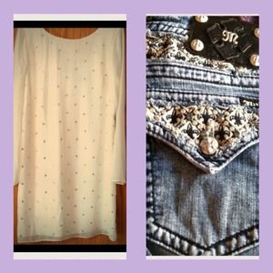 💜Dress and miss me bundle for @amberlcook💜