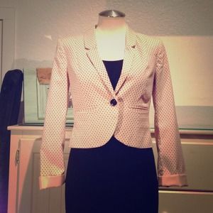 H&M Polk-A-Dot blazer!