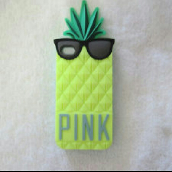 Victoria's Secret pink pineapple iPhone 4/4s phone