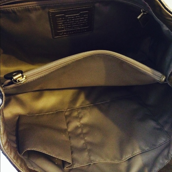 Gold Coach bag - Picture 2 of 4